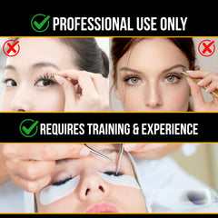 Forabeli Pro Care Adhésif Cils – etiquette lisible et emballage professionnel.