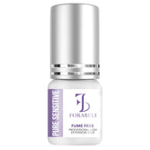 Forabeli Pure Sensitive adhésif cils bouteille noir 5 ml pour regard durable et confortable.