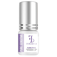 Forabeli Pure Sensitive adhésif cils bouteille noir 5 ml pour regard durable et confortable.