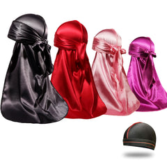 ForceWave foulard satin lisse 360 vagues, maintien des vagues pendant la nuit.