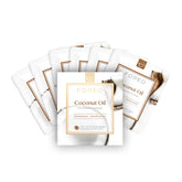 FOREO huile de coco masque-visage, boîte de six pour hydrater rapidement.