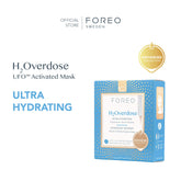 FOREO H2Overdose masque visage hydratation: douceur immédiate pour peau sèche