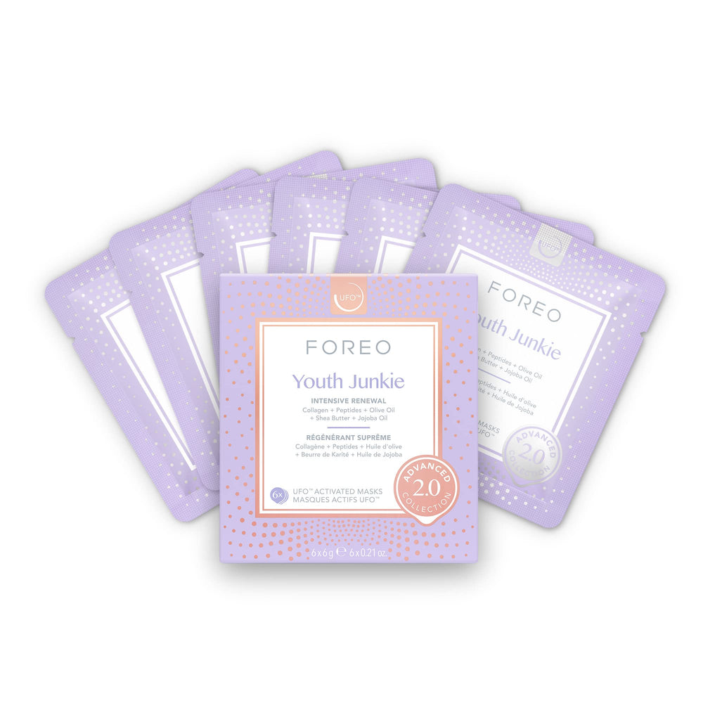 FOREO Youth Junkie 2.0 masque hydratant UFO: hydratation durable pour la peau.