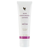Forever Living Aloe Moisturizing Lotion – bouteille élégante assurant hydratation profonde.