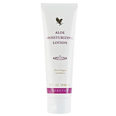 Forever Living Aloe Moisturizing Lotion – bouteille élégante assurant hydratation profonde.