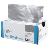 ForPro Professional Collection feuille aluminium embossée, distributeur ouverture automatique, adhérence améliorée pour colorations