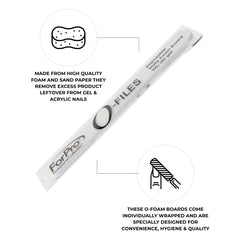 ForPro O-Files: utilisation jetable et emballage individuel pour une hygiène renforcée