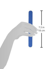 ForPro Panneau mousse bleu, cœur rembourré facilitant le modelage des ongles.