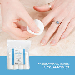 ForPro cotton wipes offering soft, highly absorbent material for removal.