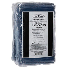 ForPro coton premium 410 g/m², absorption élevée idéal pour spas et salons.