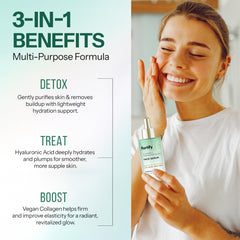 Fortify Skincare – sérum acide hyaluronique – absorption rapide du soin.
