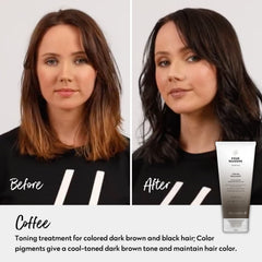 Four Reasons Color Mask Café applicateur crème facilite l’application et dépose le pigment