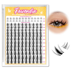 Fowendia manga lash clusters emballage prêt à l’emploi pour un look naturel