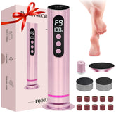 FQOIUD Enleveur callosites pied 2 en 1 pour soin efficace des pieds.