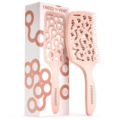 Brosse ventilée courbe FRAMAR prête pour un séchage rapide et doux
