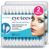 Fran Wilson Eye Tees: embouts double-face pour retouches précises et nettoyage doux.