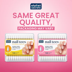 Fran Wilson Nail Tees coton-tiges – extrémités double-face pour retouches nettes.