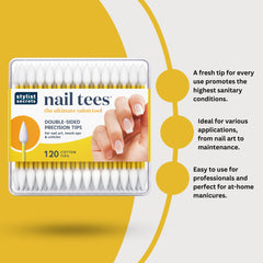 Coton-tiges Fran Wilson pour ongles, nettoyage délicat des cuticules.