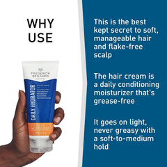 Frédérick Benjamin Hydratant Quotidien — texture crème facilitant l’application sans résidu.