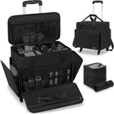 Valise roulante FREEAMG de maquillage avec grande capacité pour professionnels en déplacement