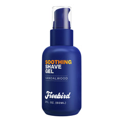 Gel de rasage Freebird 60ml: glisse précise pour un rasage net.