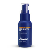 Freebird huile pré-rasage, bouteille 30 ml, hydratante pour peau sensible.