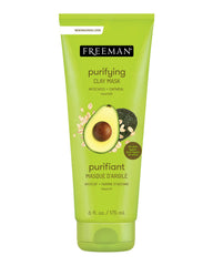 Freeman Feeling Beautiful masque argile avocat en emballage purifiant et rafraîchissant.