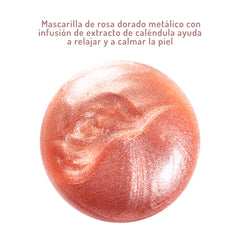 Masque Freeman en phase de séchage, teint prêt à révéler brillance naturelle