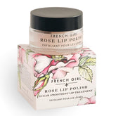 French Girl Organics gommage lèvres rose, gommage-sucre-rose — exfolie en douceur et hydrate.