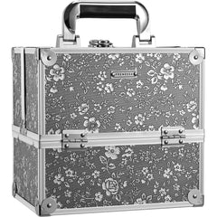 Coffret FRENESSA argent floral ouvert pour un accès rapide et organisé.