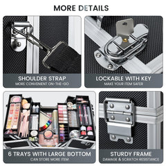 FRENESSA organisateur-cosmétique robuste et pratique pour maquillage pro et usage quotidien.