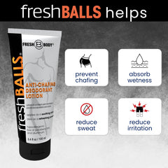 Fresh Balls flacon-3, absorption efficace de l'humidité lors de l'effort