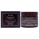 Fresh Crème Anti-âge thé noir, flacon 50 ml, hydratation durable.