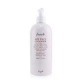Soin Fresh au soja, bouteille-pompe, purifie la peau en douceur.