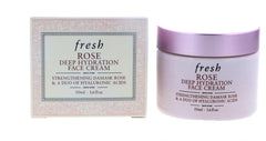 Fresh Rose Crème Visage: bouteille montrant l’hydratation durable