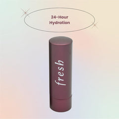 Fresh Sugar Lip Treatment prune, teinte naturelle et subtile.