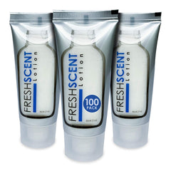 Freshscent Lotion 1oz en tubes emballés dans carton, pratique pour l'expédition hôtel.