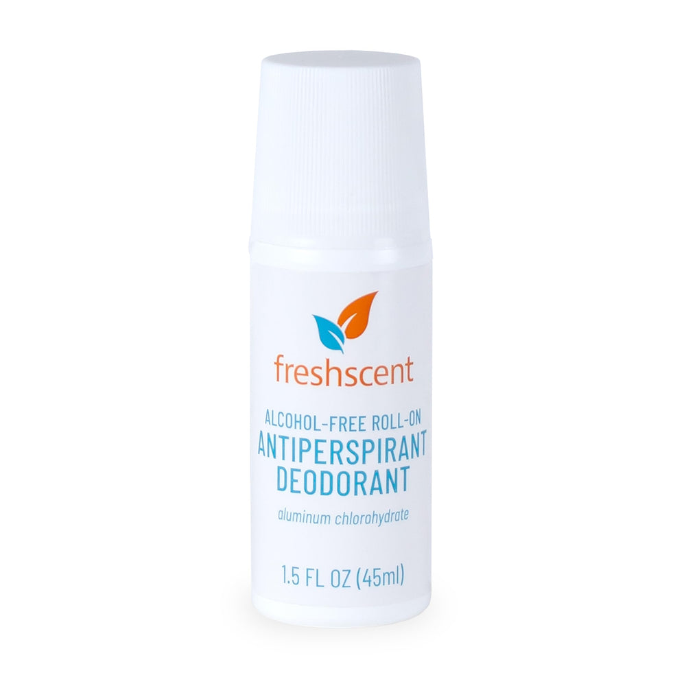 Freshscent déodorant bille sans alcool, emballage pack96, utilisation durable.