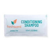 Freshscent shampoing-conditionnant sachet monodose, pratique pour démarrer rapidement une routine.