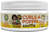 FroBabies Hair Curls-A-Poppin Soufflé sur flacon, définition naturelle des boucles.