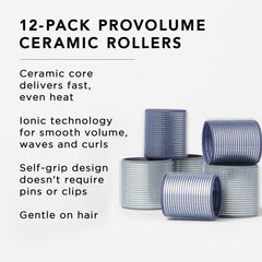 Rouleaux céramiques ioniques Fromm ProVolume cœur chauffant uniforme