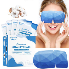 FRSHMORN masque yeux vapeur 16 packs, chaleur douce pour favoriser la détente.