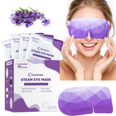 FRSHMORN masque yeux à vapeur lavande pour détente et sommeil plus reposant.