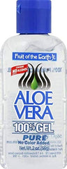 Gel Aloe Vera Fruit of the Earth – application sur la peau, rafraîchit et hydrate