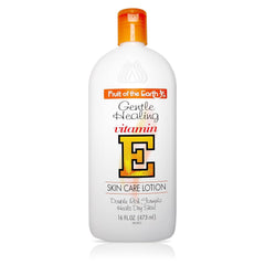 Lotion vitamine E Fruit of the Earth, bouteille pompe: hydratation simple et durable.