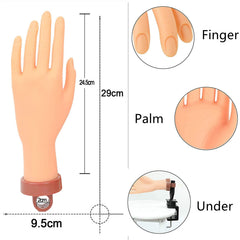 FU SHEN mains art vernis realiste pour apprentissage du nail art