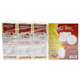 Papiers-fin Fuji prépliés, préparation rapide pour des boucles consistantes.