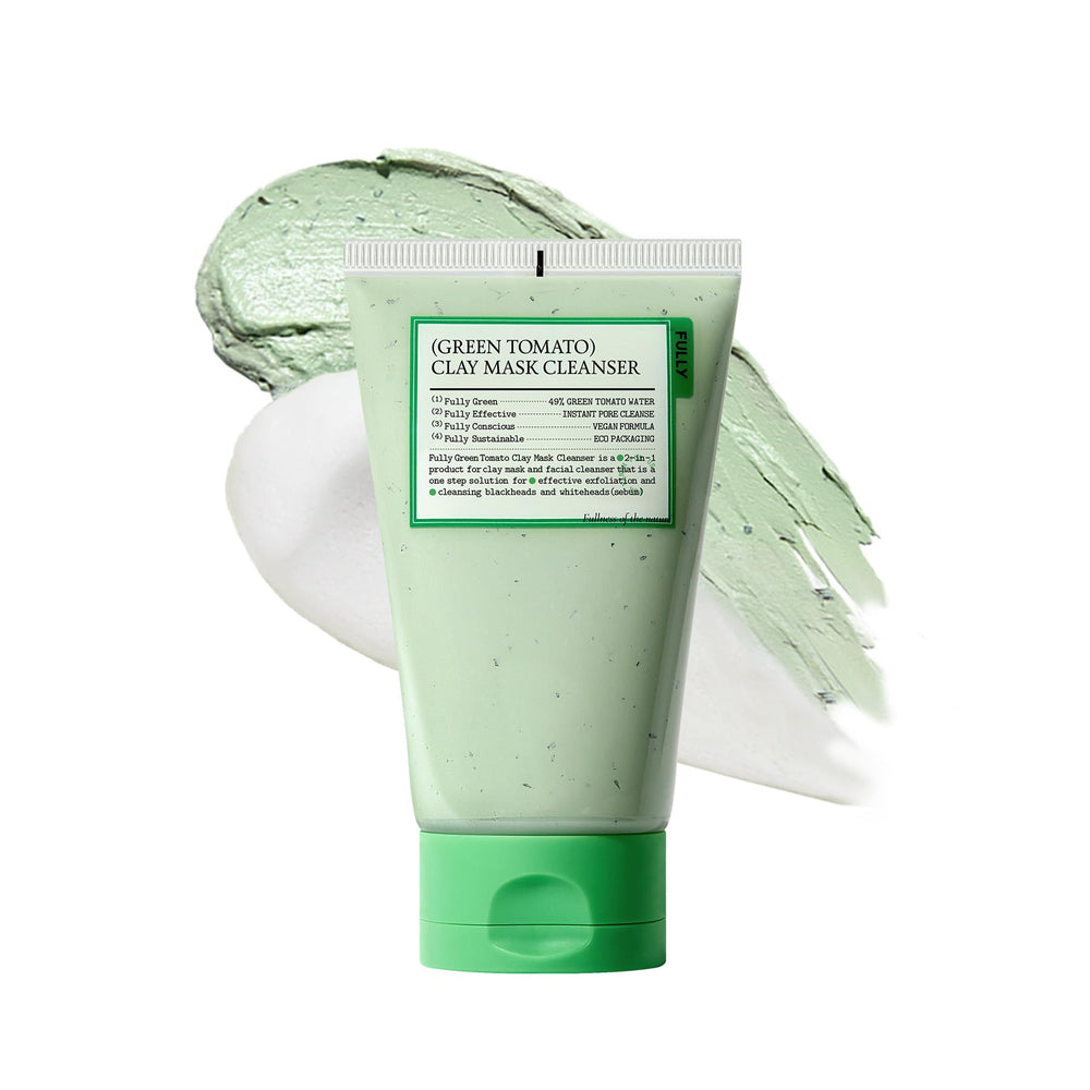 FULLY masque argile tomate verte pour un nettoyage en profondeur des pores et éclat