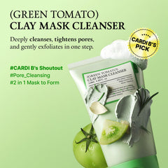 FULLY masque argile tomate verte offre une action en deux minutes sur les pores