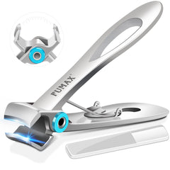 FUMAX Coupe-ongles senior, grande ouverture, facilite la coupe des ongles épais.